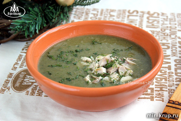 Рецепт крем-супа из курицы и шпината